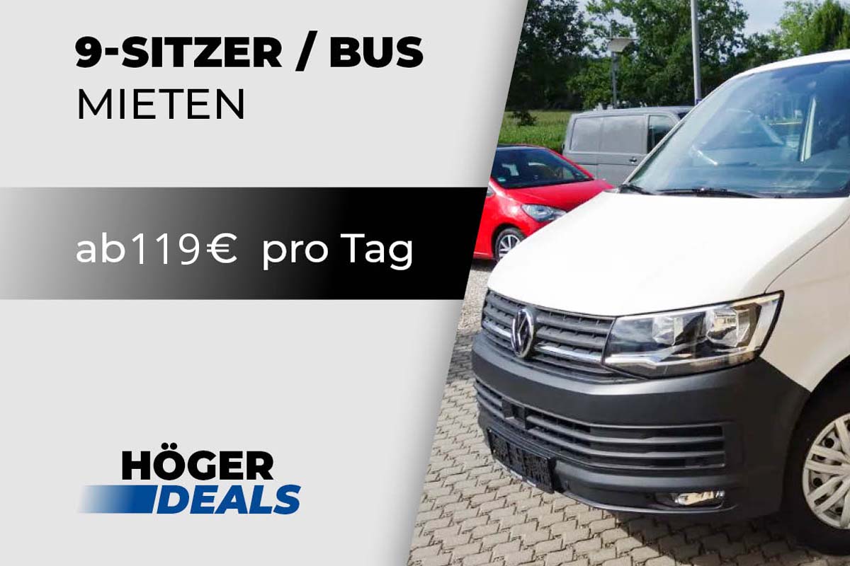 9-Sitzer / Bus mieten